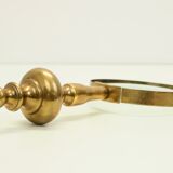 Vintage xxl brass desk magnifying glass