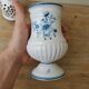 Moustiers earthenware potpourri vase