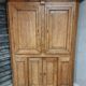 Antique cabinet door furniture panel oak 19th century 140x193cm