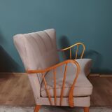 Canapé danois avec accoudoirs ouverts, années 1940