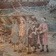 Old wall tapestry "Harbour Scene" The Woven Arts of France