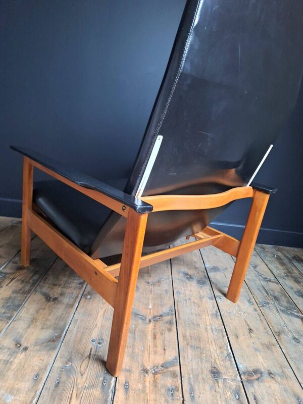 Fauteuil inclinable Georges Van Rijck pour Beaufort, meuble siège