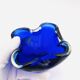 Murano Sommerso Cobalt Blue Dish - 1960
