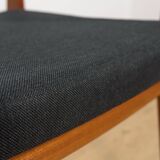 Mid-Century Teak & Leather Armchair by Erik Buck for Ørum Møbelfabrik, Denmark 1960s