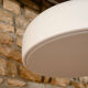 Hanging lamp Smithfield in white lacquered aluminium designed by Jasper Morrison