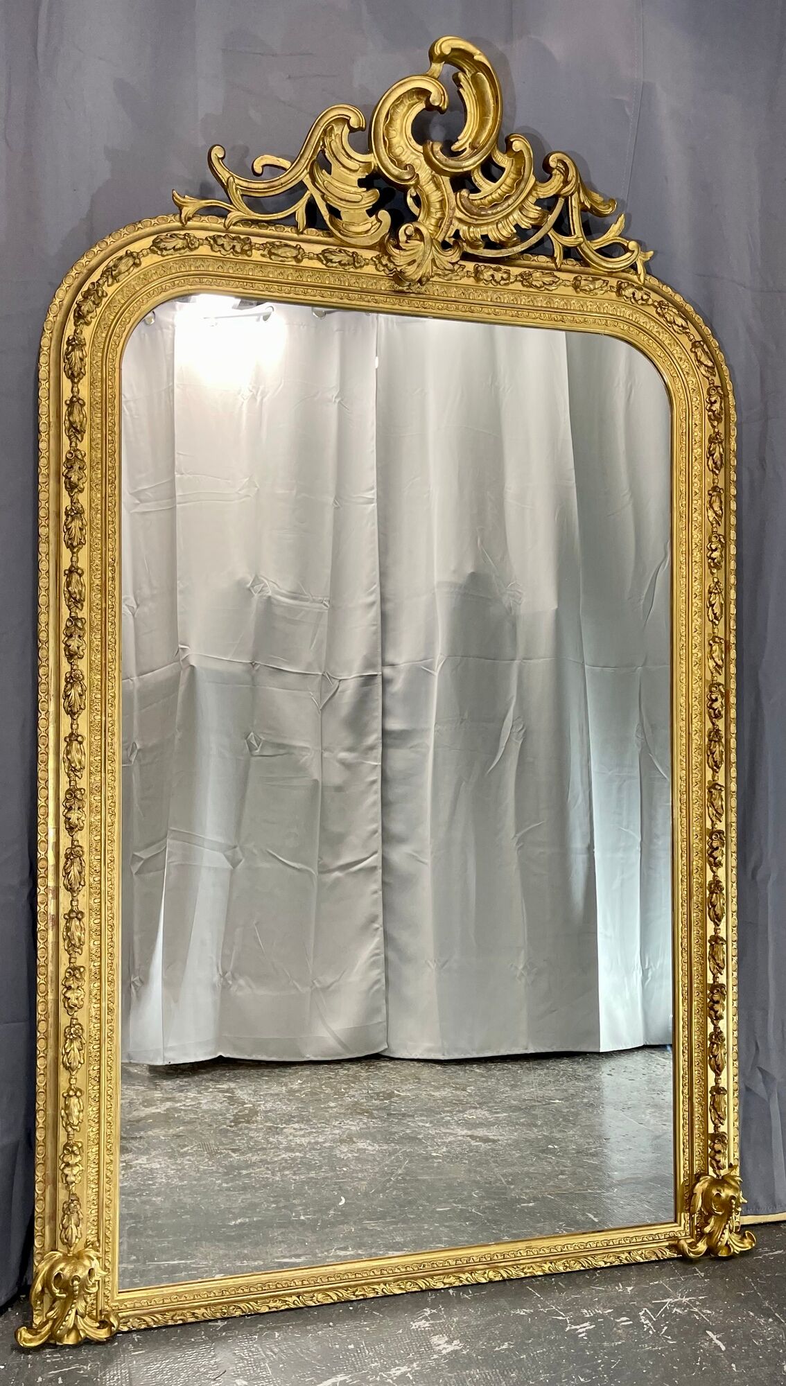 Miroir 178 x109 époque XIXè, Napoléon III