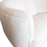 Banana sofa in wool from 1940s