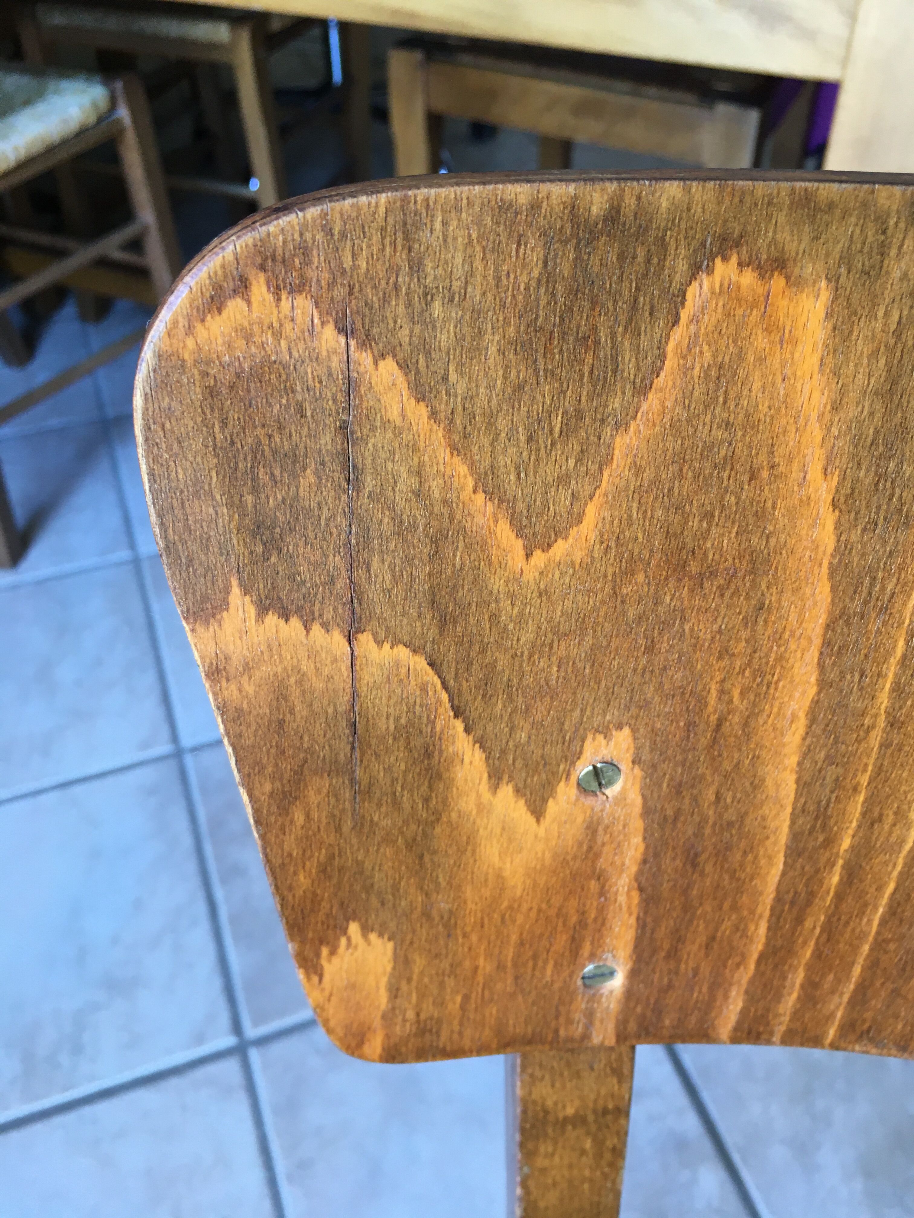 Pair of Thonet bistro chairs