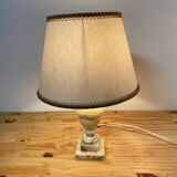 Alabaster table lamp