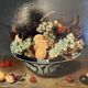 Tableau : reproduction de nature morte aux fruits