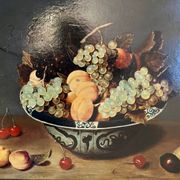 Painting: reproduction of still life with fruit