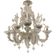 Murano-Style Chandelier in Clear Glass