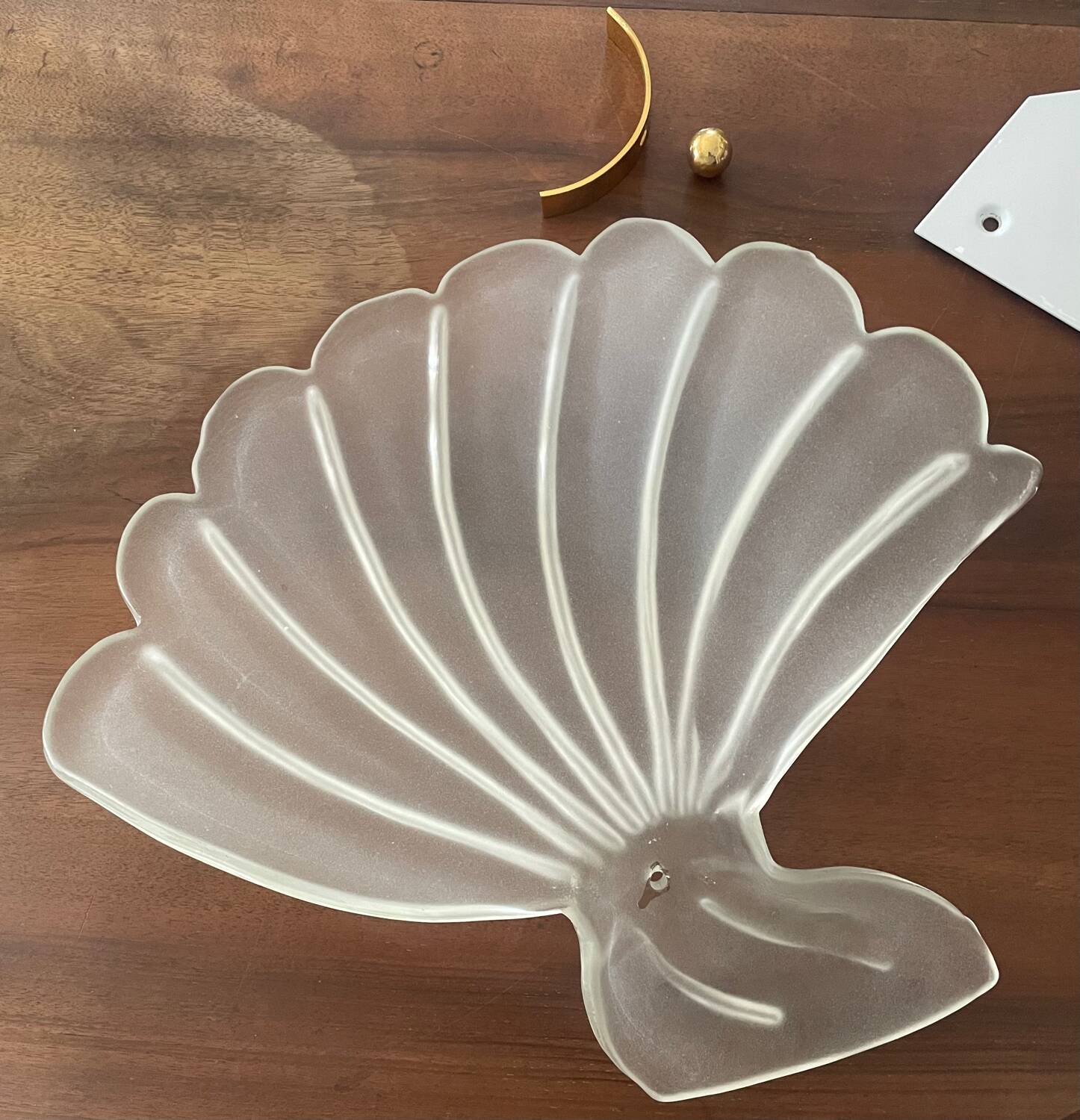 Applique coquille Murano vintage