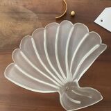 Vintage Murano shell wall lamp