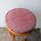 Tabouret haut en rotin – années 1960