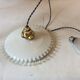 Vintage opaline suspension