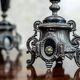 19th-Century Four-Armed Candleholders, 1890s, Set of 2