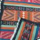 Traditional handmade multi-colored kilim rug