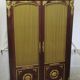 Acajou Library of Cuba Scd Empire decorated with 50 gilded bronzes