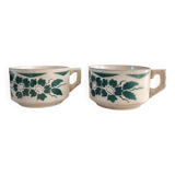 2 iron earth chocolate cups