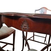 Ensemble de thé, table et 4 chaises, années 50