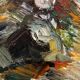 Tableau paysage Barbizon 1964