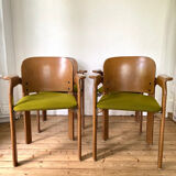 Set of 4 Armchairs by Bruno Rey for Dietiker 1970