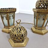Set of vintage Moorish lights | Brass | 1970s