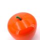 Pomme à glaçons orange en plastique, années 70