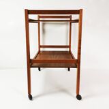 Mid century teak bar table, brdr.forbo, denmark, 1960s