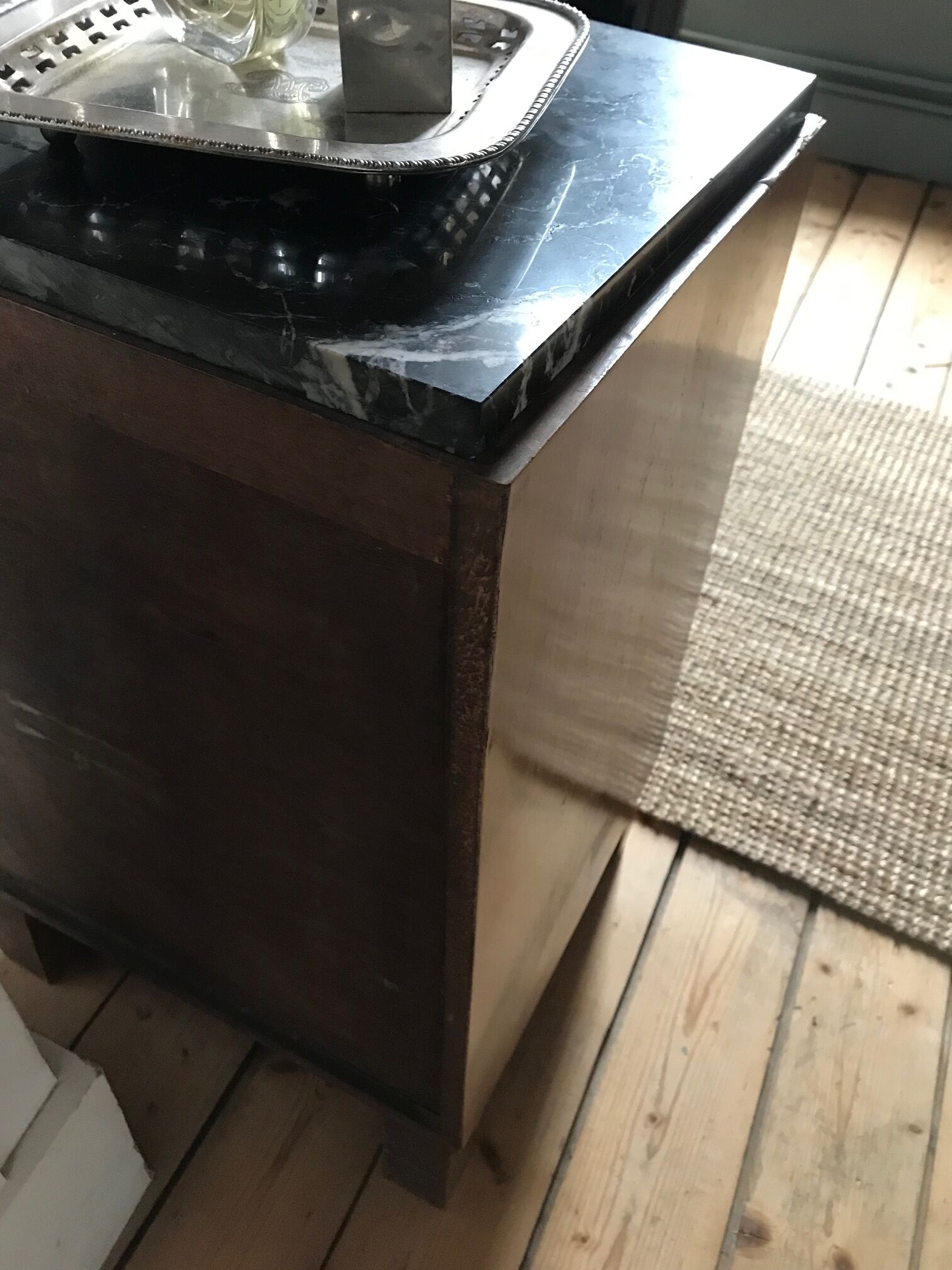 Vintage bedside table