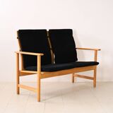 Fauteuil en chêne Borge Mogensen modèle 2259