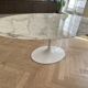 Oval Knoll Saarinen table, Calacatta marble, 198cm, year 2022, tulip.