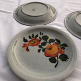 Lot 3 assiettes vintage