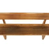 Scandinavian oak bench, Sweden, 1960