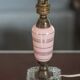 Art Deco lamp base, opaline and glass lamp base, table lamp, decor