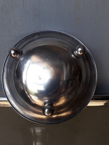 WMF art deco silver metal cup 1930