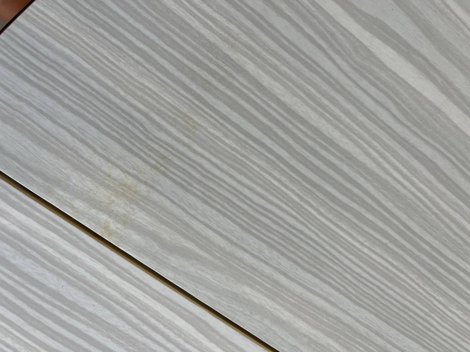 Table ronde extensible en formica, années 70