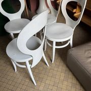 4 chairs model Mouette Baumann
