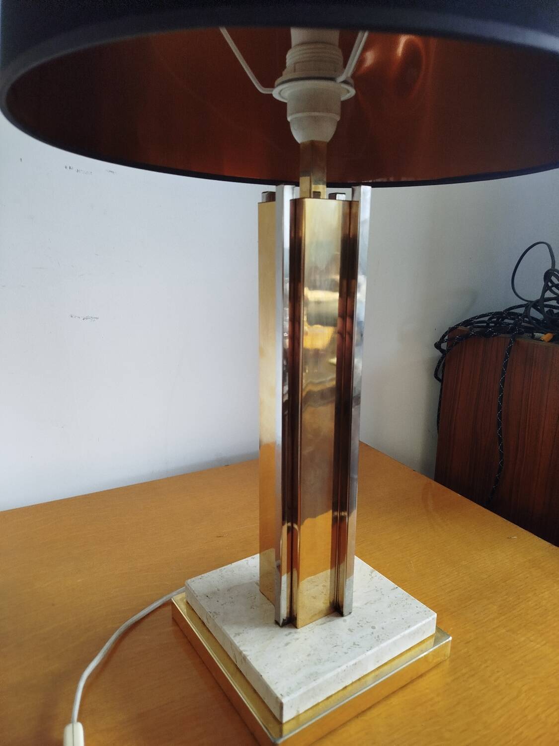 Italian lamp attributed to Willy Rizzo – 1970s