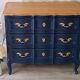 Louis XV style chest of drawers with a makeover