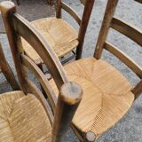 Series of 4 cottage chairs