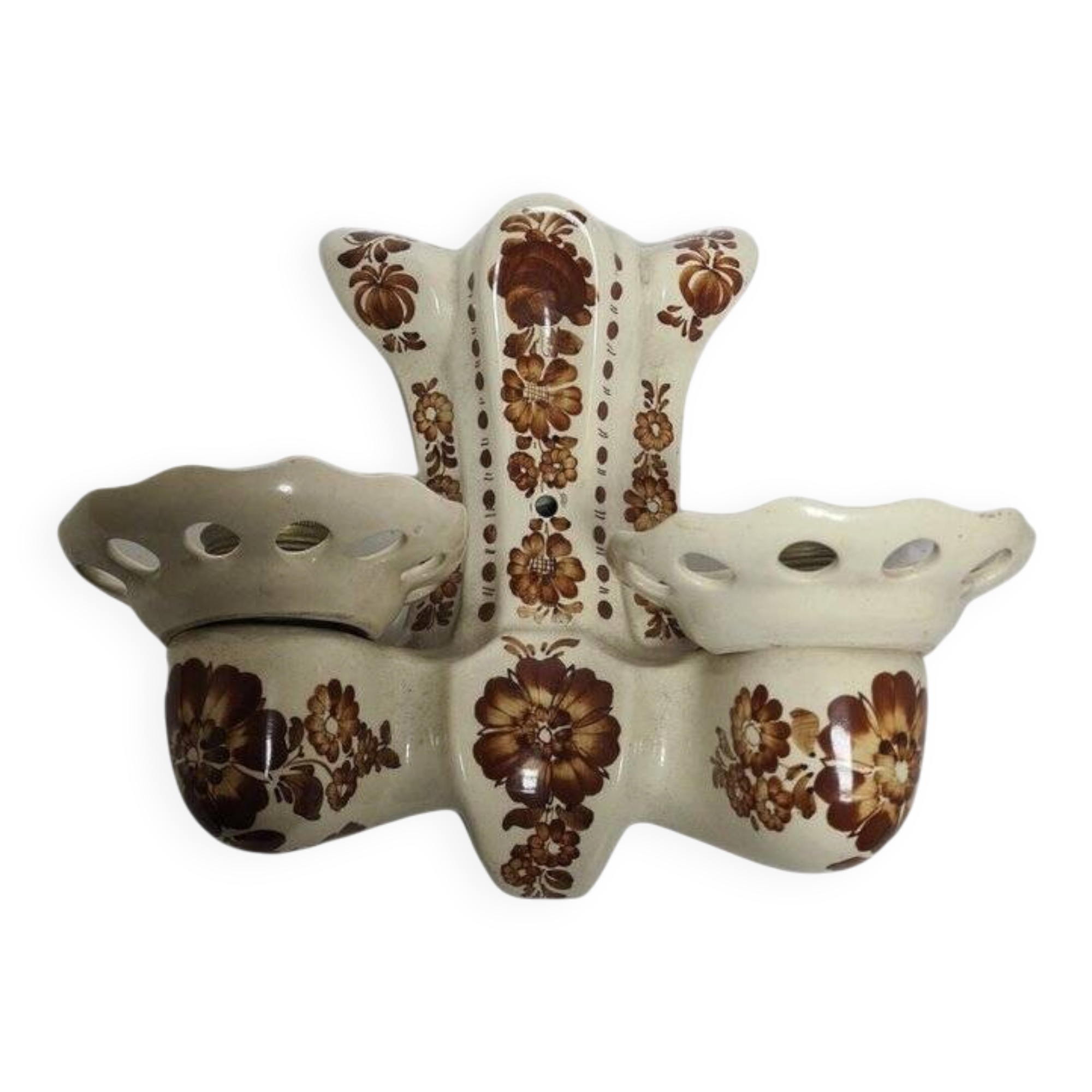 2-armed wall lamp from Włocławek, Poland, 1970s