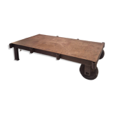 Table basse industrielle, vers 1970
