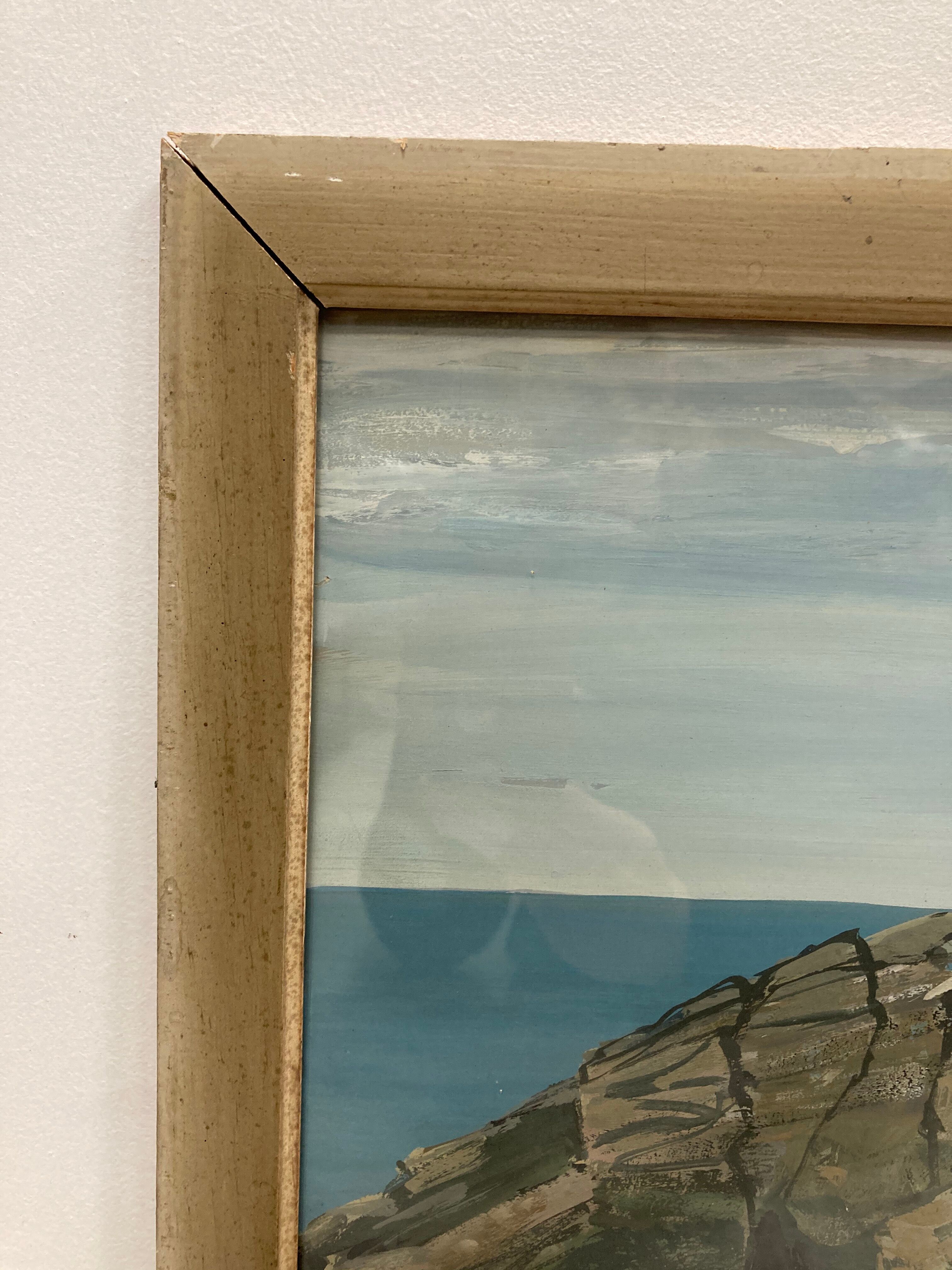 Vintage Quiberon Painting