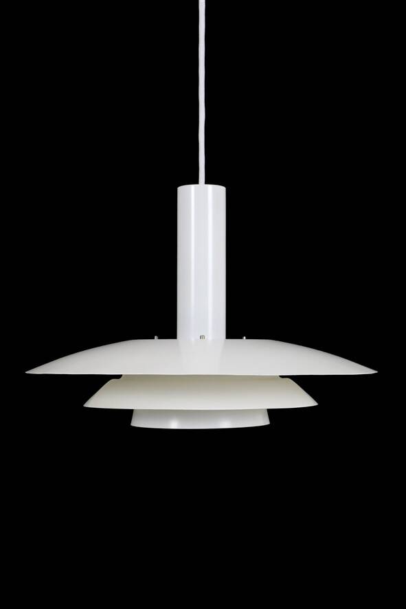 Filigree mid-century pendant lamp / Danish modern design / 1960s / 1970s