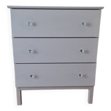 Handmade storage trunk with 3 drawers.