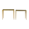 Brass Beside Tables from Deutsche Werkstätte