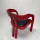 Elisa Armchairs by Giovanni Battista Bassi, 1960s, Set of 4