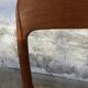 Dining chairs Moller Model 75